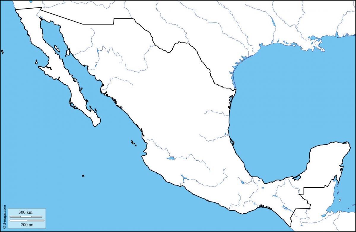 xəritə plan Meksika