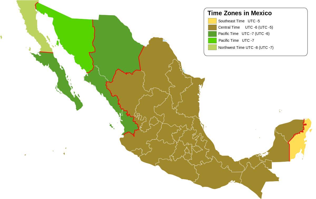 Saat qurşağı kart Meksika