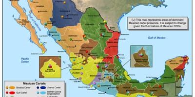 Meksika cartel xəritə