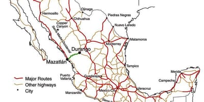 Meksika pullu yol xəritəsi